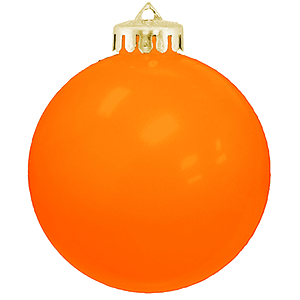3¼" USA-Made Round Glossy Shatterproof Ornament