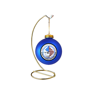 3¼" Satin Finish Round Shatterproof Ornament
