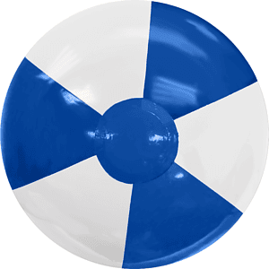 16" Two-Toned Beach Ball