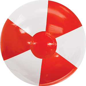 16" Two-Toned Beach Ball
