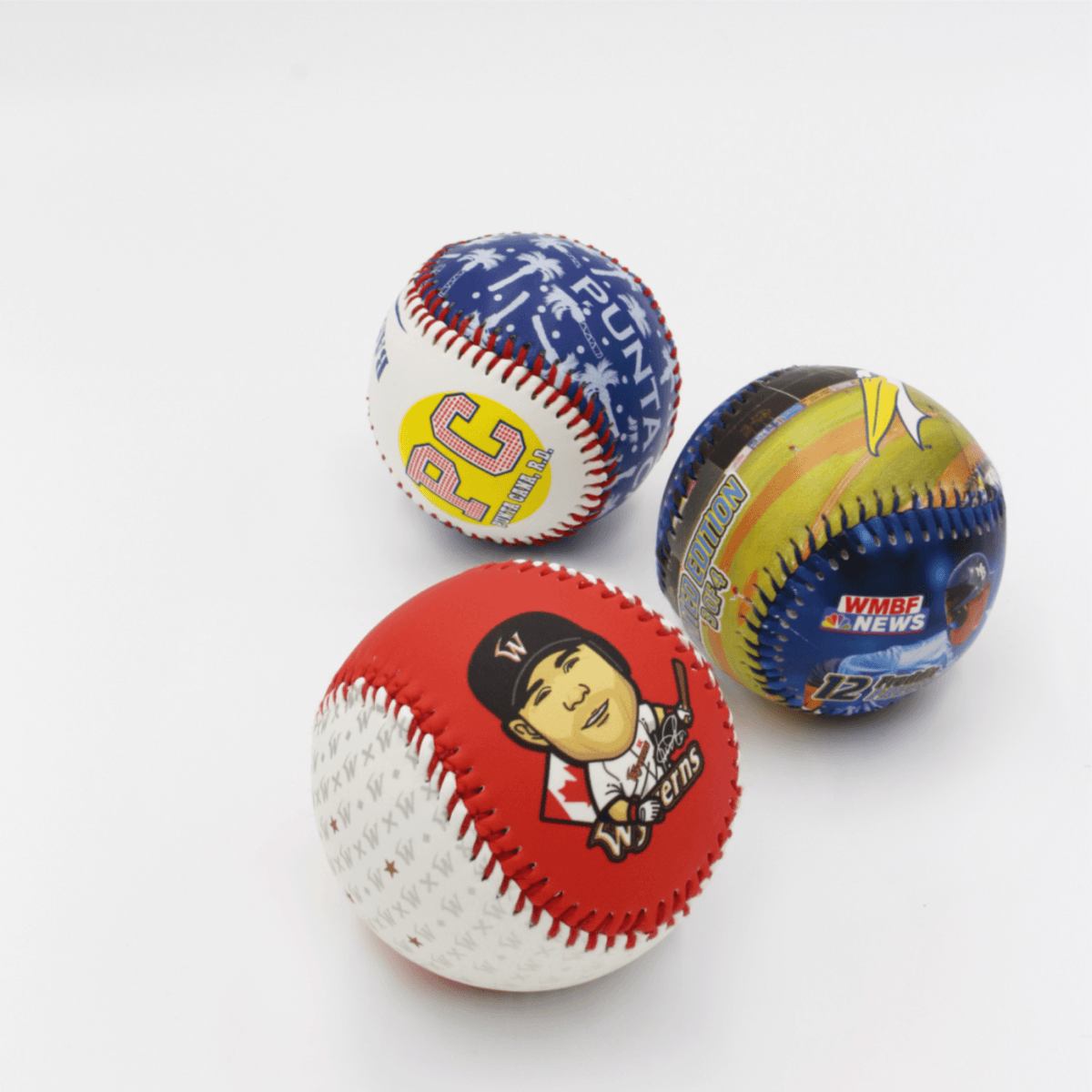 Full Color Full Wrap Baseballs