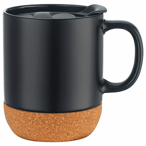 12 oz. Cork Bottom Ceramic Mug