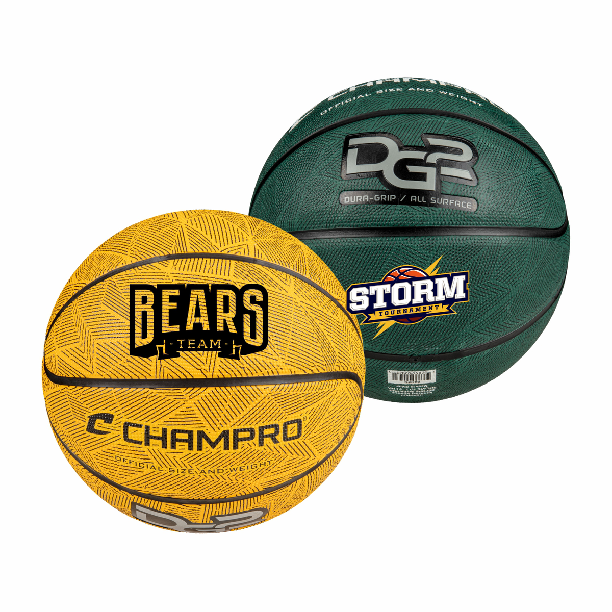 Champro Dura-Grip Basketball - Thumbnail 2