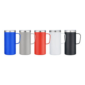 20oz  double wall SS vacuum tall camping mug