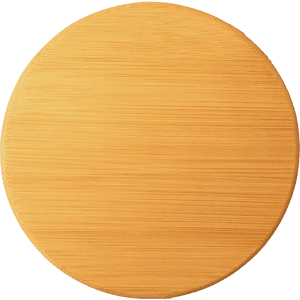 1 Pack Round Bamboo Coaster