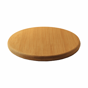 4 Pack Round Bamboo Coaster