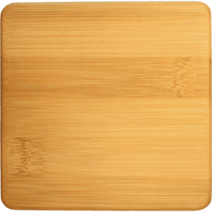 1 Pack Square Bamboo Coaster