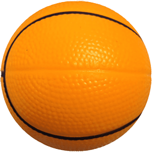 Squishy Squeeze Memory Foam Stress Reliever Basketballs