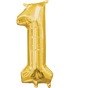 34" Number Foil Balloons