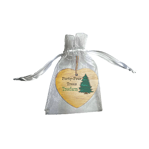 3" Wood Ornament - Star