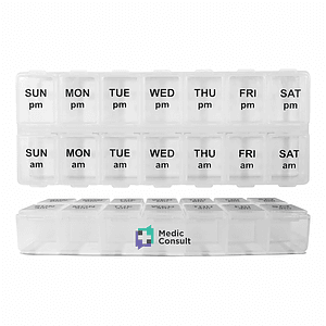 AM/PM 7-Day Pill Case