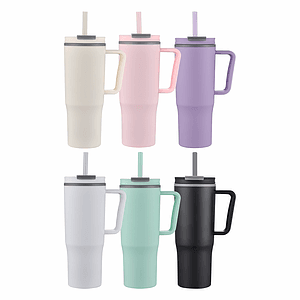 30 oz Double Wall Plastic Travel Mug