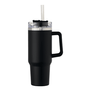 40oz Stainless Steel Tumbler with Handle
