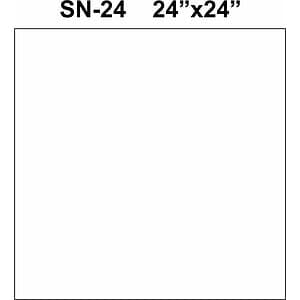 24" x 24" Full Color Corrugated Plastic Signs