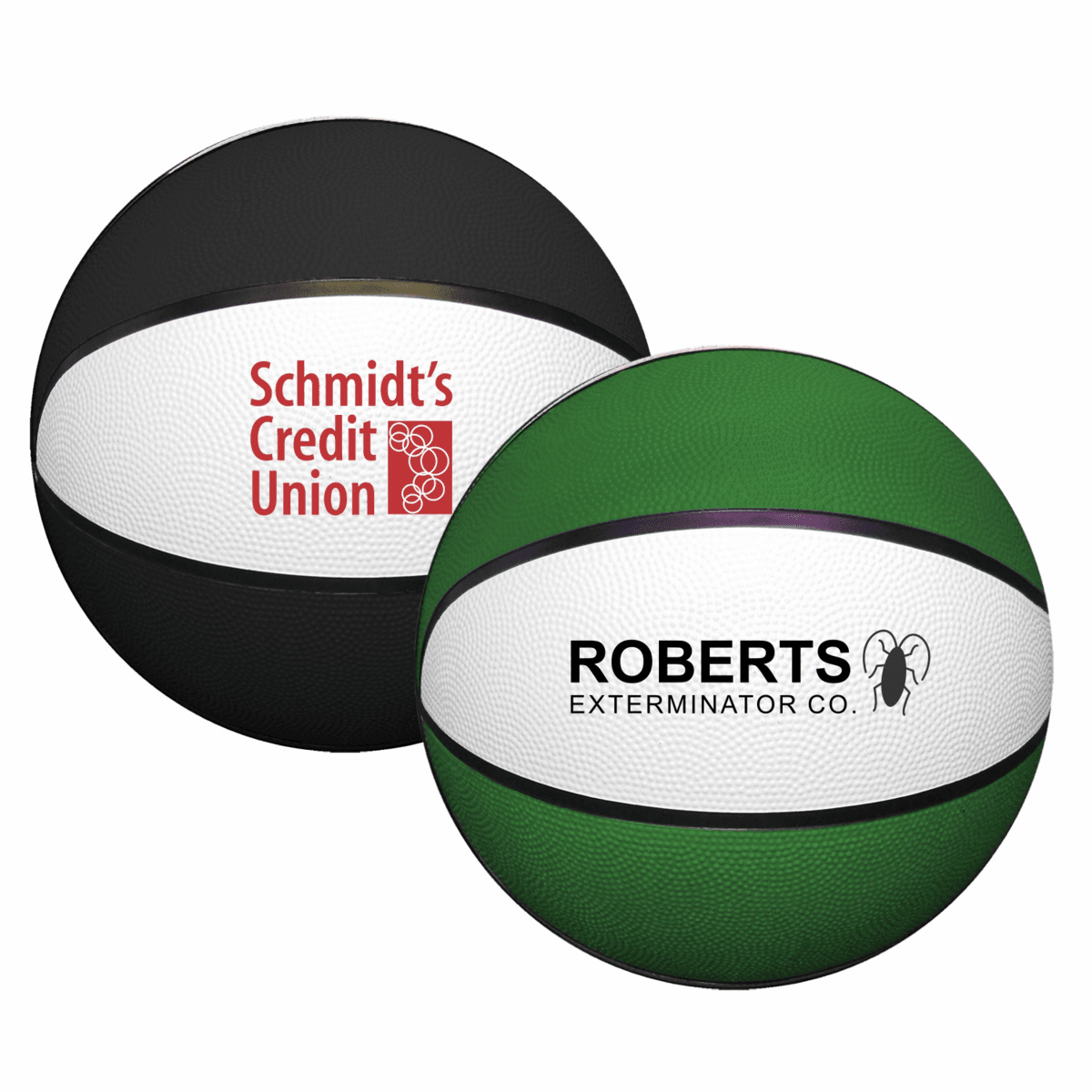 5" Mini Rubber Basketball - Colors