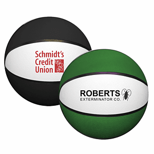 5" Mini Rubber Basketball - Colors
