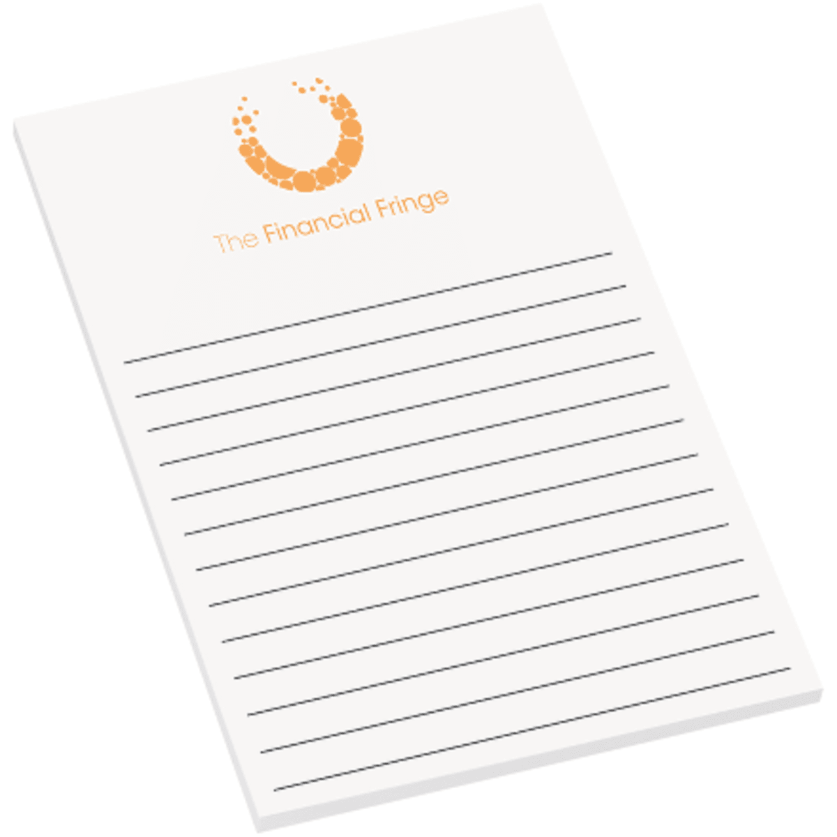 4 X 6 Adhesive Sticky Notepad - 25 Sheets