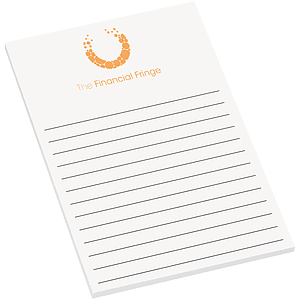 4 X 6 Adhesive Sticky Notepad - 25 Sheets
