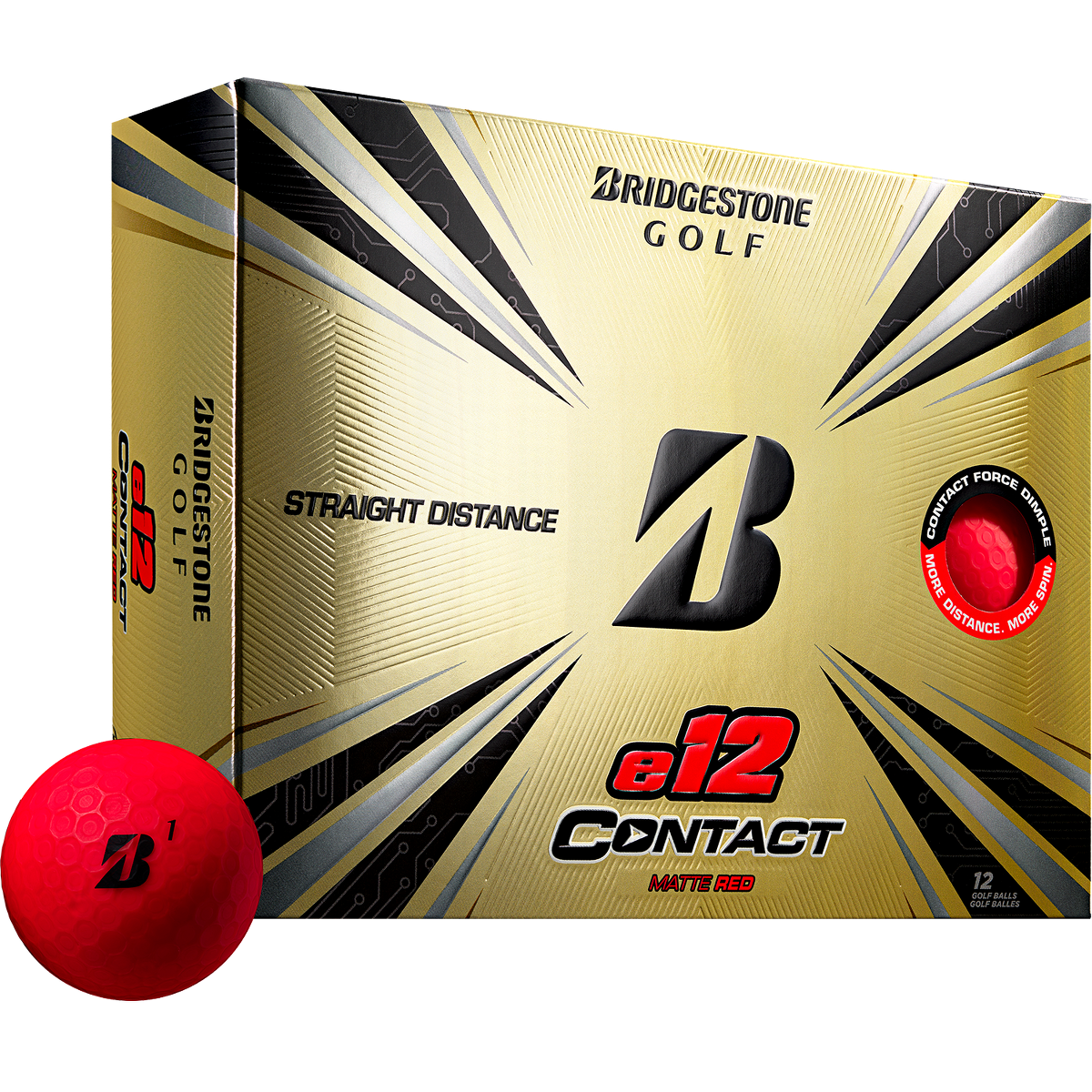 Promotional Bridgestone e12 contact golf ball Personalized With Your