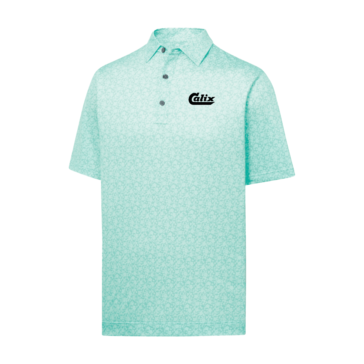 Footjoy Painted Floral Lisle Golf Shirt