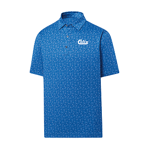 Footjoy Painted Floral Lisle Golf Shirt