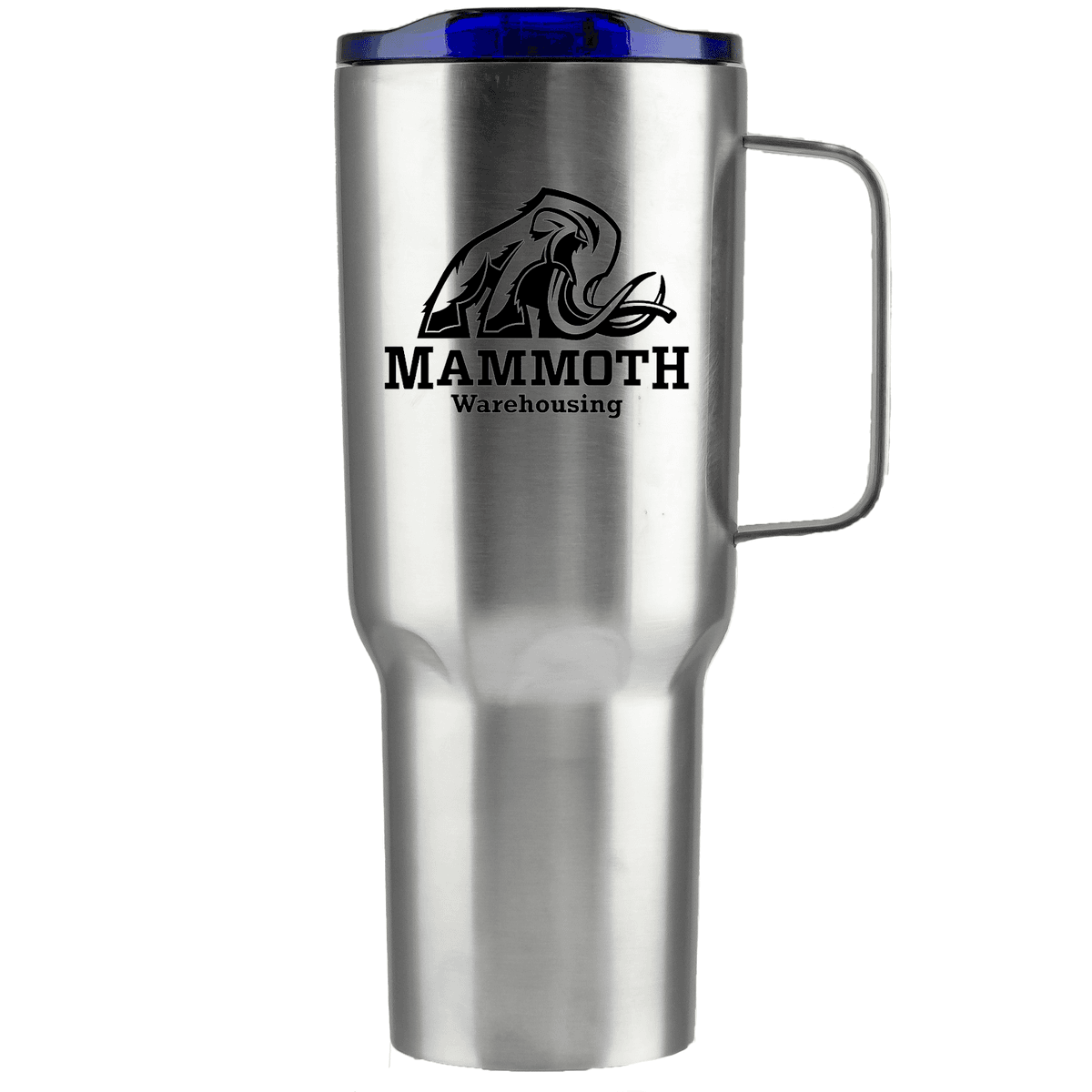 Mammoth Silver Mug With Colored Lid