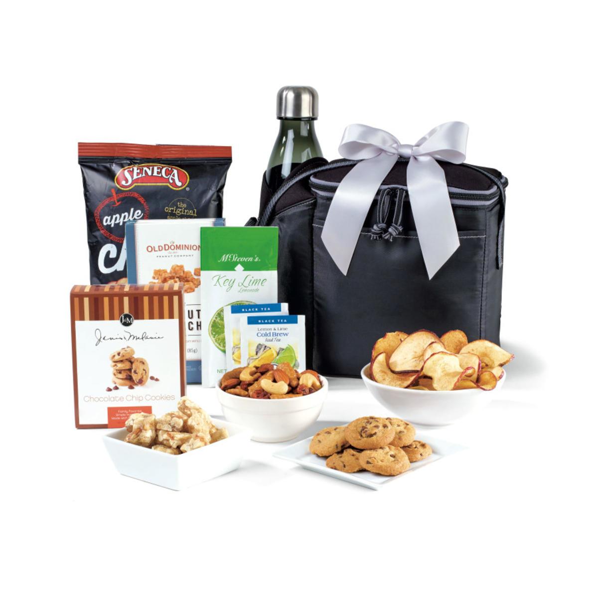 Nico snack pack gourmet cooler with geyser bottle Corporate Specialties