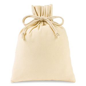 Canvas Drawstring Gift Bag- Medium