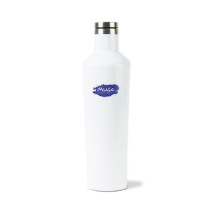 Custom reusable water bottle with logo