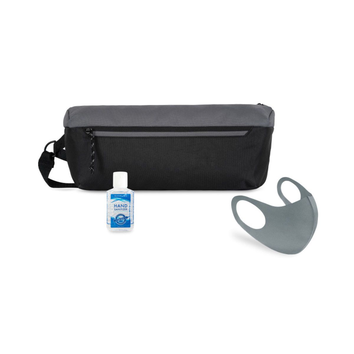 On the move reusable stretch face mask ppe kit Corporate Specialties