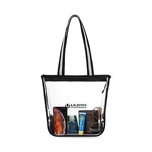 Sigma Clear Zippered Tote