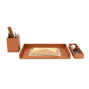 Easton 3 Piece Desktop Organizer Set