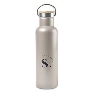 Aviana™ Metallics Double Wall Stainless Steel Wine Bottle - 25 Oz.