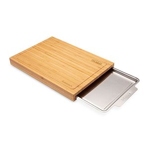 Cuisinart Outdoors® Bamboo Cutting Board With Hidden Tray