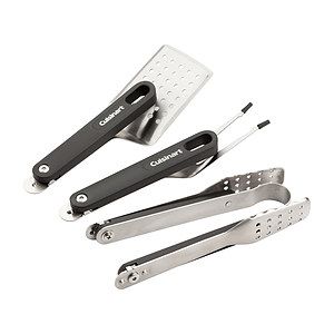 Cuisinart Outdoors® 4-Piece Folding Grill Tool Set
