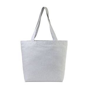 AWARE™ Recycled Cotton Shopper Tote with Interior Zip Pocket