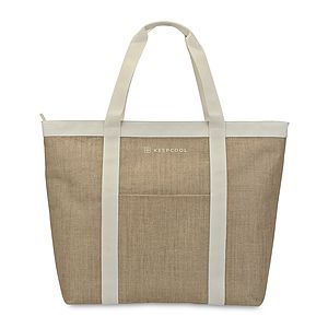 KEEPCOOL® Nairobi Jute Shopper Cooler