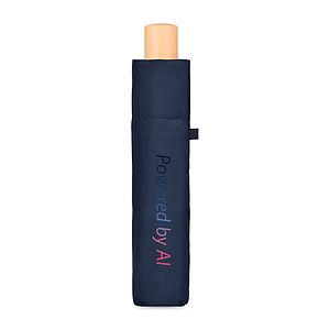 Elements 43" Recycled Manual Folding Umbrella