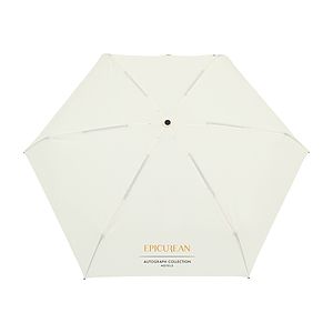 Elements 39" Recycled Manual Mini Folding Umbrella