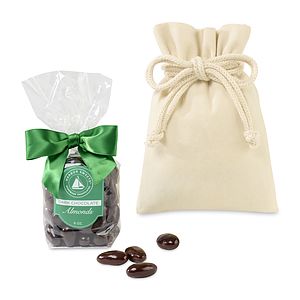 Harbor Sweets Chocolate Covered Almonds Gift Bag