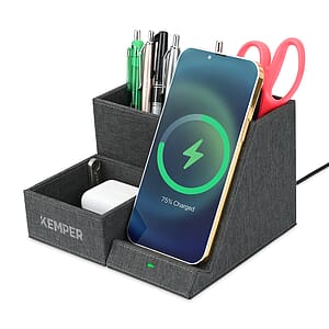 Eden Wireless Charging Desk Organizer