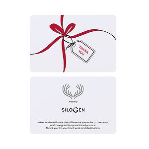 Tied with Thanks & Cheer Greeting Card