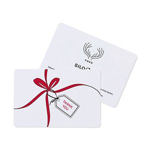 Tied with Thanks & Cheer Greeting Card
