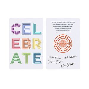 Joyful Celebration Greeting Card