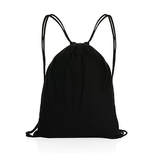 Impact AWARE™ Recycled Cotton Drawstring Backpack 145g