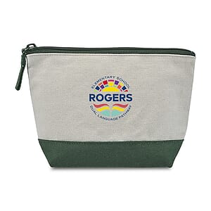 Canvas Zippered Pouch