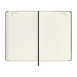 Moleskine® Hard Cover Large 12-Month Daily 2026 Planner