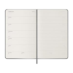 Moleskine® Hard Cover Large 12-Month Weekly 2026 Planner