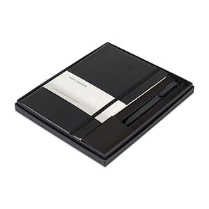 Moleskine® Hard Cover Large 12-Month Weekly 2026 Planner and GO Pen Gift Set