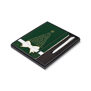 Moleskine® Hard Cover Holiday Notebook and GO Pen Gift Set